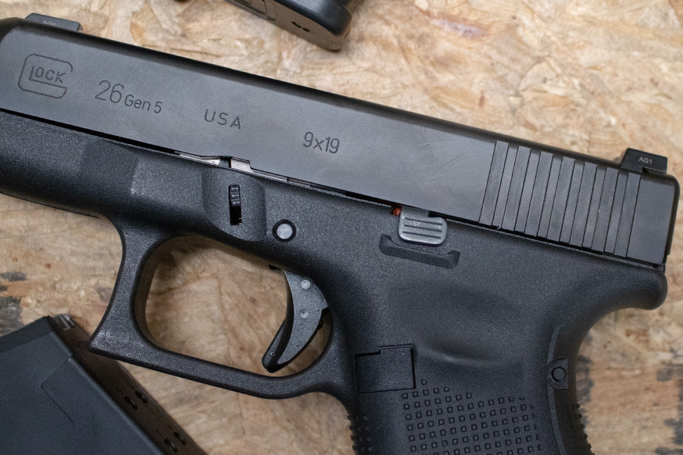 GLOCK 26 Gen5 9mm Police Trade-In Pistols (Very Good Condition)